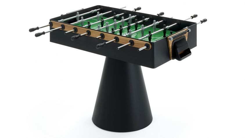 Table de ping-pong d'extérieur pliable verte en bois et métal – Garden -  Fas Pendezza